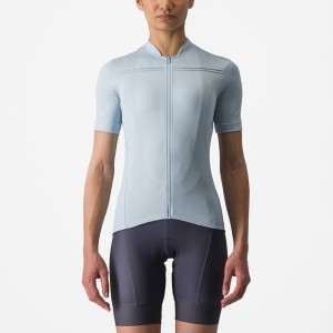 Castelli ANIMA 4 Women Jersey Blue | OM6079148