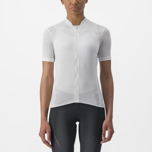 Castelli ANIMA 4 Women Jersey White | ZJ2083971