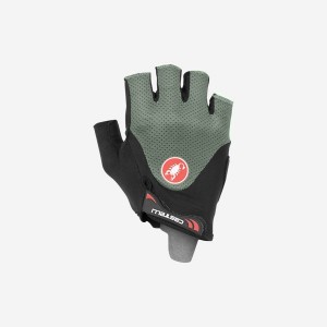 Castelli ARENBERG GEL 2 Men Gloves Green | KD7258649