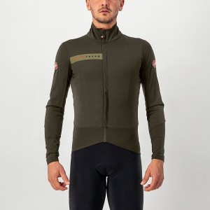 Castelli BETA RoS Men Jackets Green / Green | BU0874692