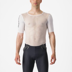 Castelli BOLERO SS Men Base Layer White | ZO5298604