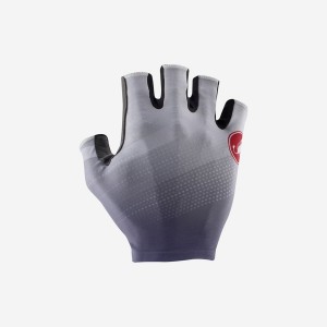 Castelli COMPETIZIONE 2 Men Gloves Silver Grey | OZ5934621