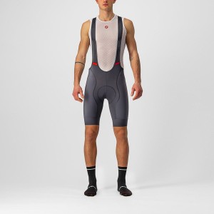 Castelli COMPETIZIONE Men Bib Shorts Dark Grey | SE2130847