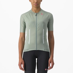 Castelli ENDURANCE W Women Jersey Green | AL6523140