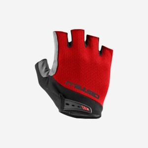 Castelli ENTRATA V Men Gloves Red | ZX7293104