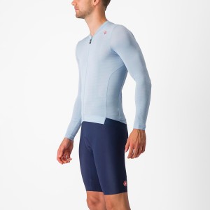 Castelli ESPRESSO LS Men Jersey Blue / Blue | ZV6024175