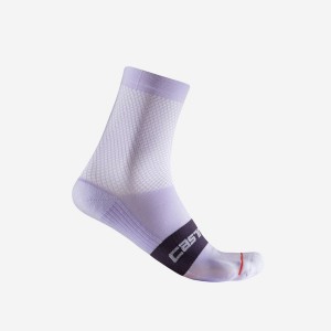 Castelli ESPRESSO W 12 Women Socks Purple | ZI0625981