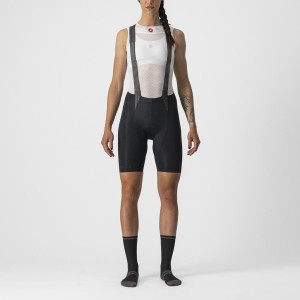 Castelli FREE AERO RC W Women Bib Shorts Black | FV6521793