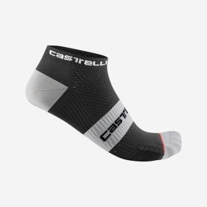 Castelli LOWBOY 2 Men Socks Black White | OG8401976