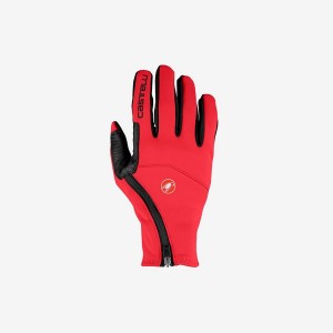 Castelli MORTIROLO Men Gloves Red | ST4253610