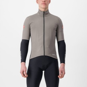 Castelli PERFETTO RoS 2 WIND Men Jackets Grey | ET1942537