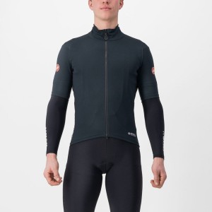 Castelli PERFETTO RoS 2 WIND Men Jackets Black | ZW9452803