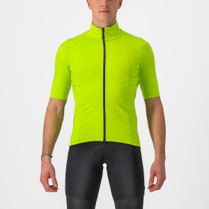 Castelli PERFETTO RoS 2 WIND Men Jackets Light Green | YU0491632