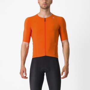 Castelli PREMIO Men Jersey Orange Red | ER6014925