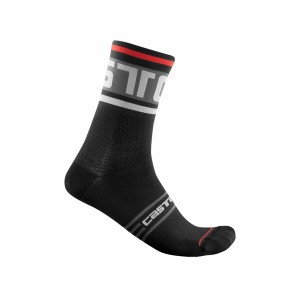 Castelli PROLOGO 15 Men Socks Black | PQ3274590