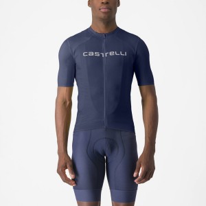 Castelli PROLOGO LITE Men Jersey Blue / White | WN0451726