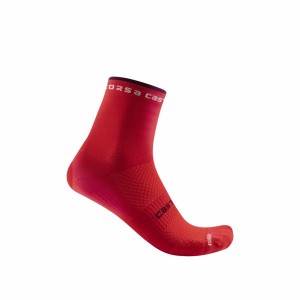 Castelli ROSSO CORSA W 11 Women Socks Red | BU4167285