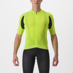 Castelli SUPERLEGGERA 3 Men Jersey Light Green | WP3657814