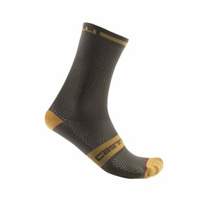 Castelli SUPERLEGGERA T 12 Men Socks Deep Green | CJ1854720