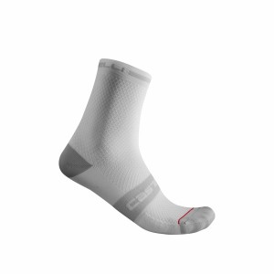 Castelli SUPERLEGGERA T 12 Men Socks White | TX2819360