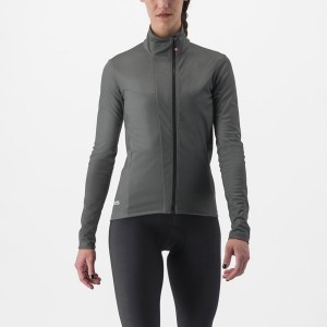 Castelli TRANSITION 2 W Women Jackets Grey | UR3586027