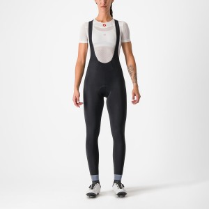 Castelli TUTTO NANO W Women Bib Tights Black | CK8152694