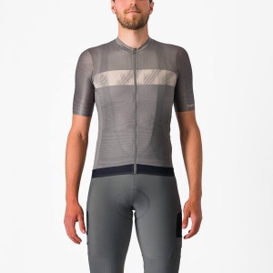 Castelli UNLIMITED ENDURANCE Men Jersey Grey | XM8263149