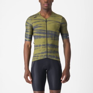 Castelli UNLIMITED PRO Men Jersey Olive | FL9562087