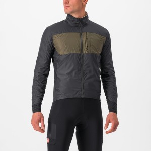 Castelli UNLIMITED PUFFY Men Jackets Black | ML7409382