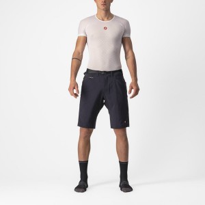 Castelli UNLIMITED TRAILGY Men Shorts Black | TV2760931