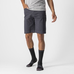 Castelli VG 5 POCKET Men Shorts Dark Blue | FD8396721