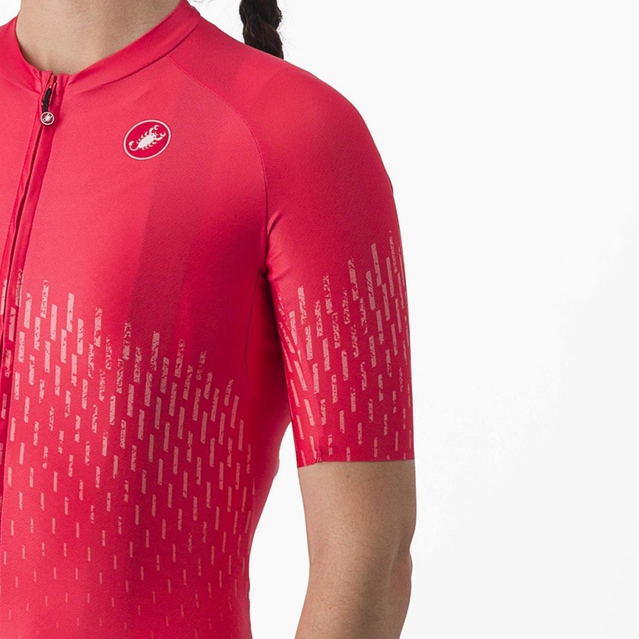 Castelli AERO PRO W Women Jersey Red | HW7369124