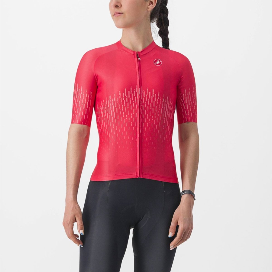 Castelli AERO PRO W Women Jersey Red | HW7369124