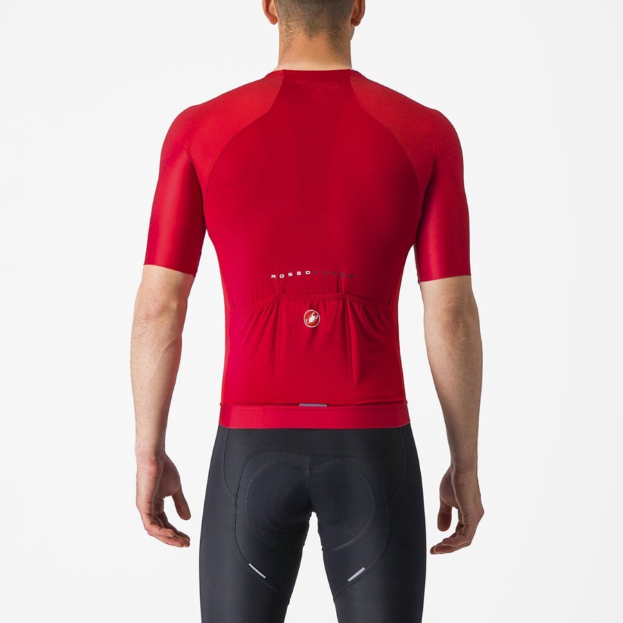 Castelli AERO RACE 7.0 Men Jersey Red | JI6784931