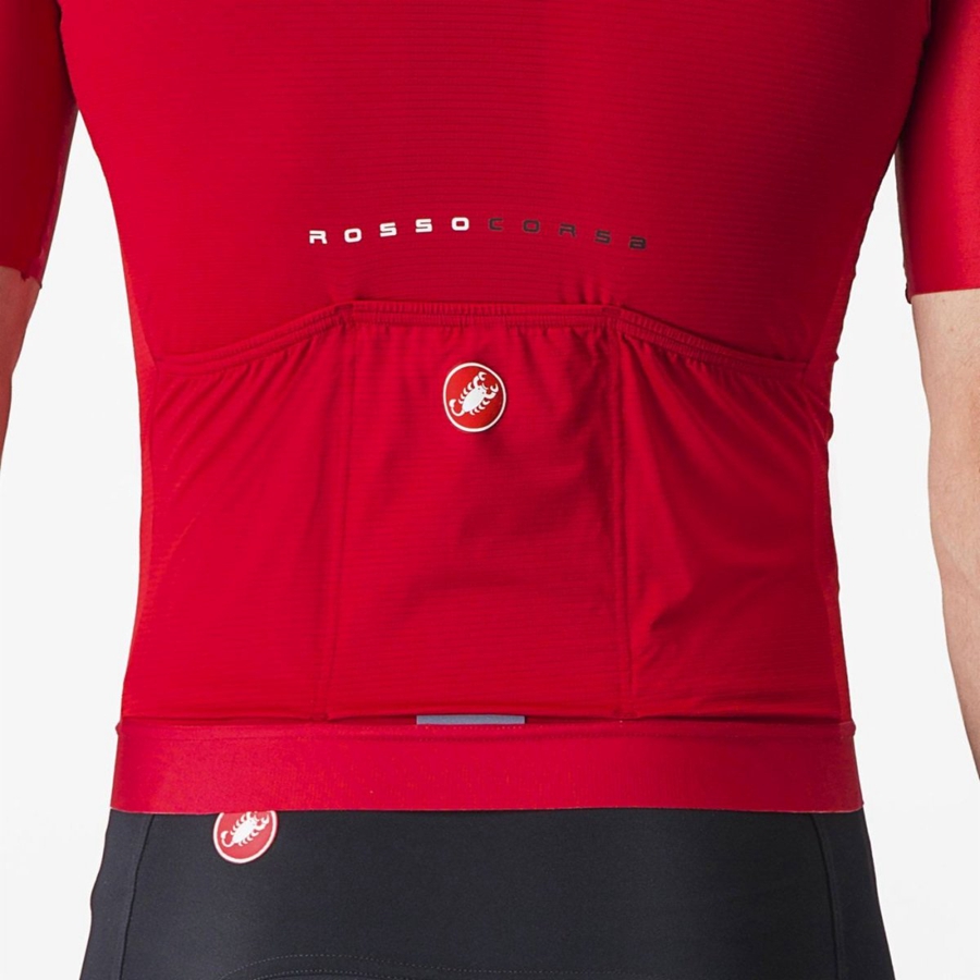 Castelli AERO RACE 7.0 Men Jersey Red | JI6784931