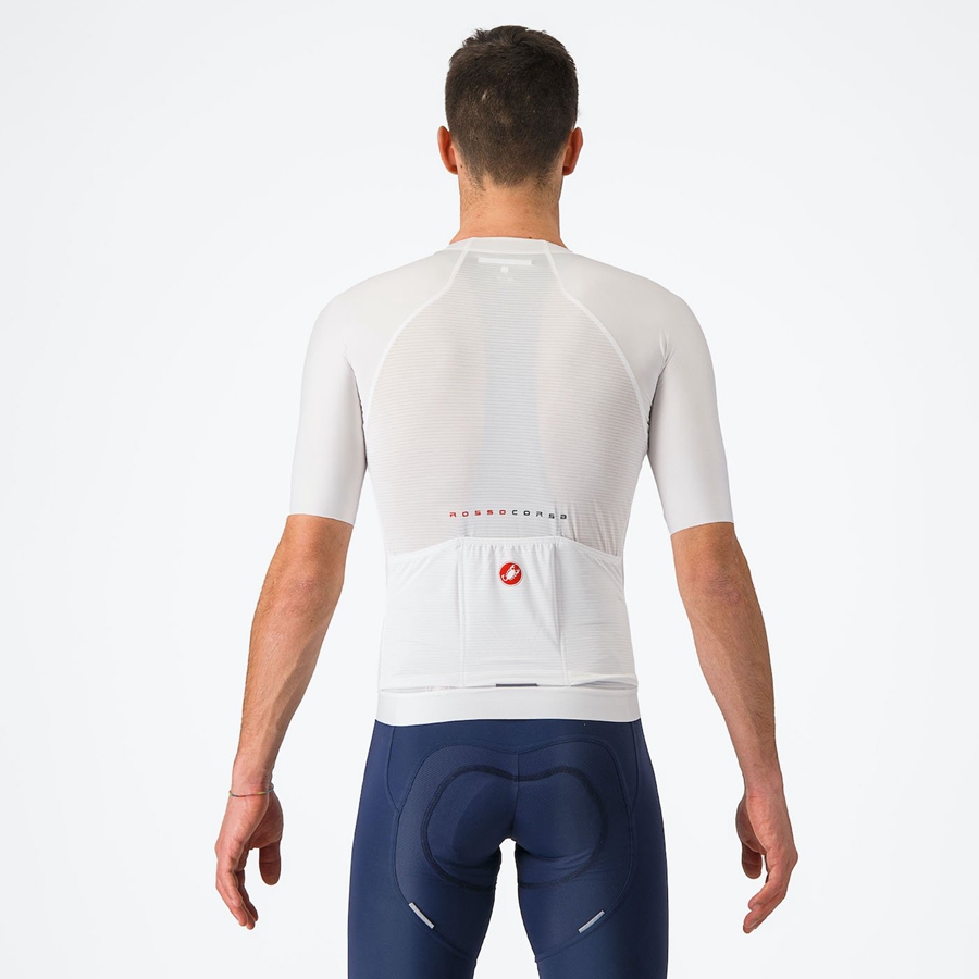 Castelli AERO RACE 7.0 Men Jersey White | AF8637415