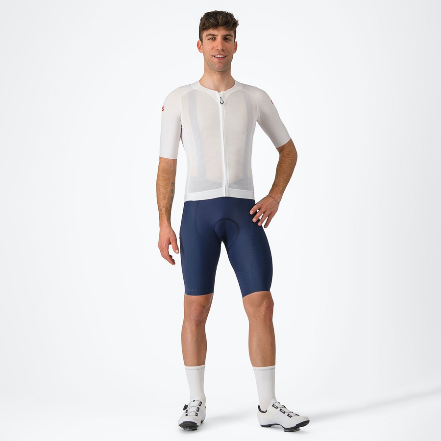 Castelli AERO RACE 7.0 Men Jersey White | AF8637415