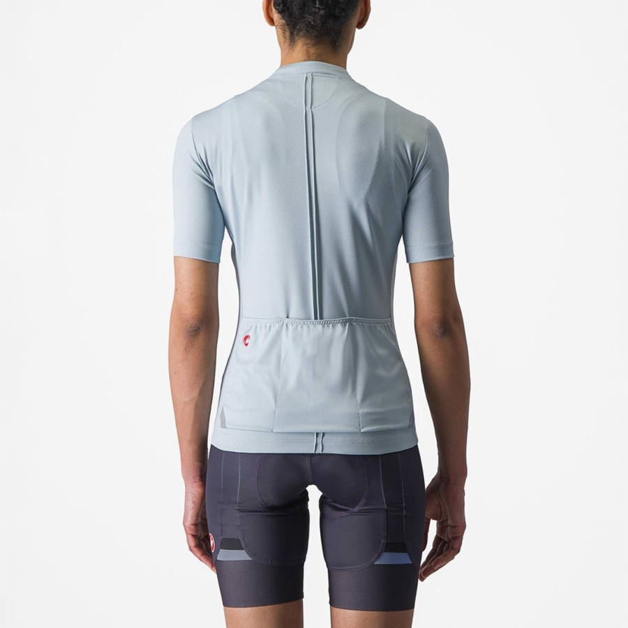 Castelli ANIMA 4 Women Jersey Blue | OM6079148