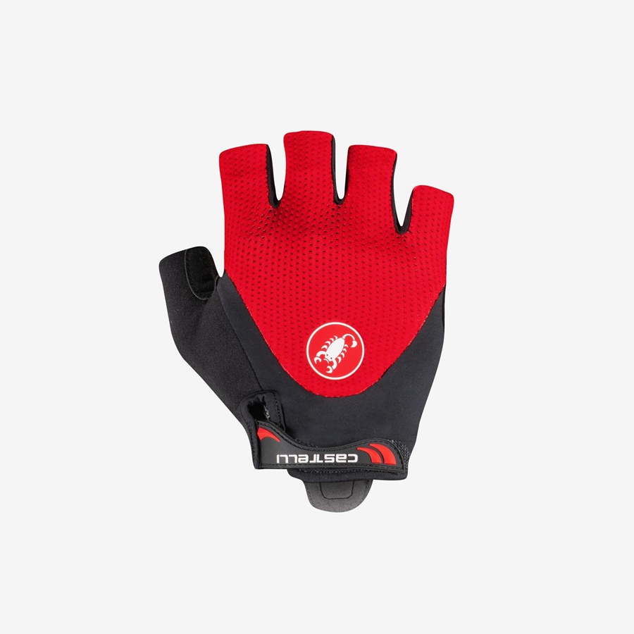 Castelli ARENBERG GEL 2 Men Gloves Red | YF4128795