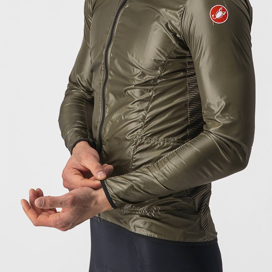 Castelli ARIA SHELL Men Protection Brown | AY2697805