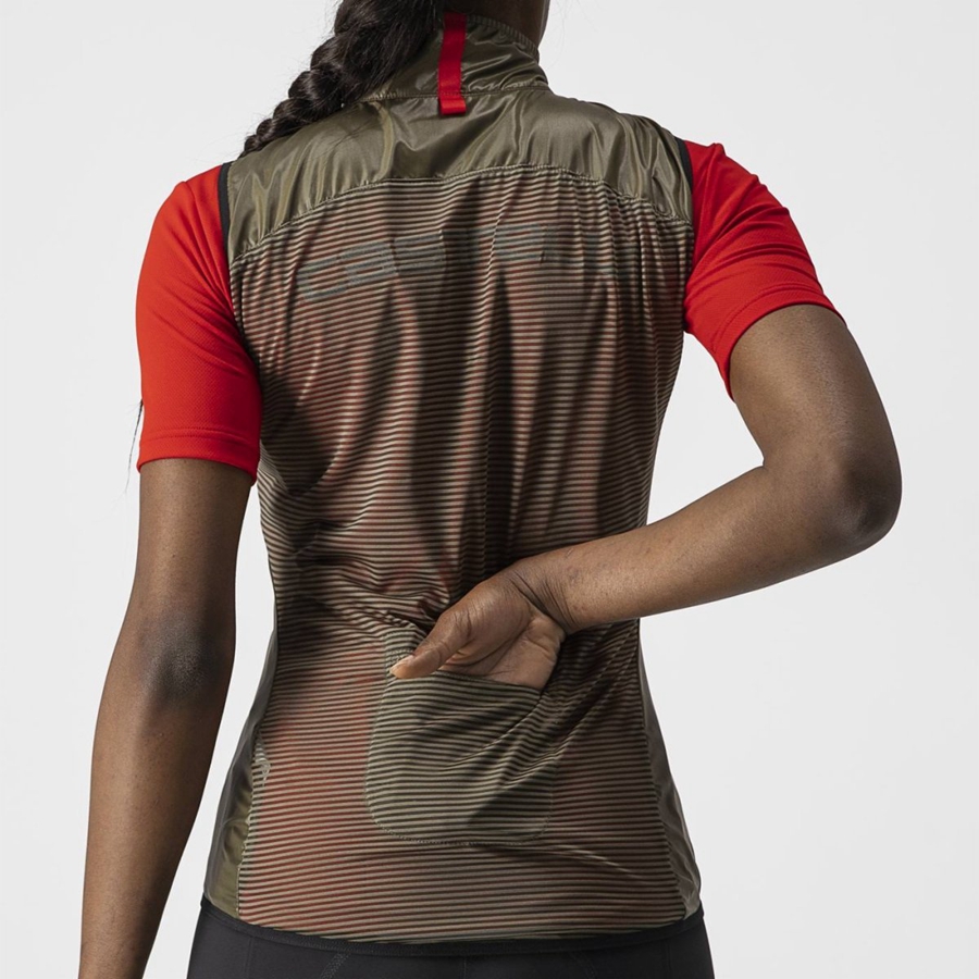 Castelli ARIA W Women Vest Brown | WS5064387