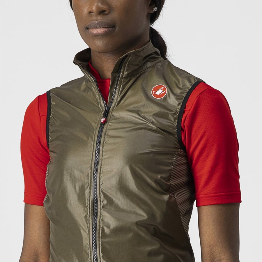 Castelli ARIA W Women Vest Brown | WS5064387