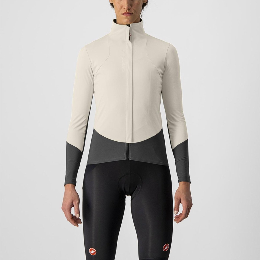 Castelli BETA RoS W Women Jackets Dark Grey | FH8417256