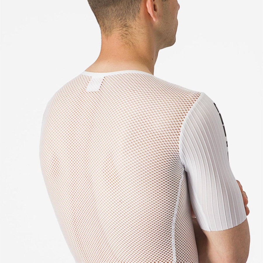 Castelli BOLERO SS Men Base Layer White | ZO5298604