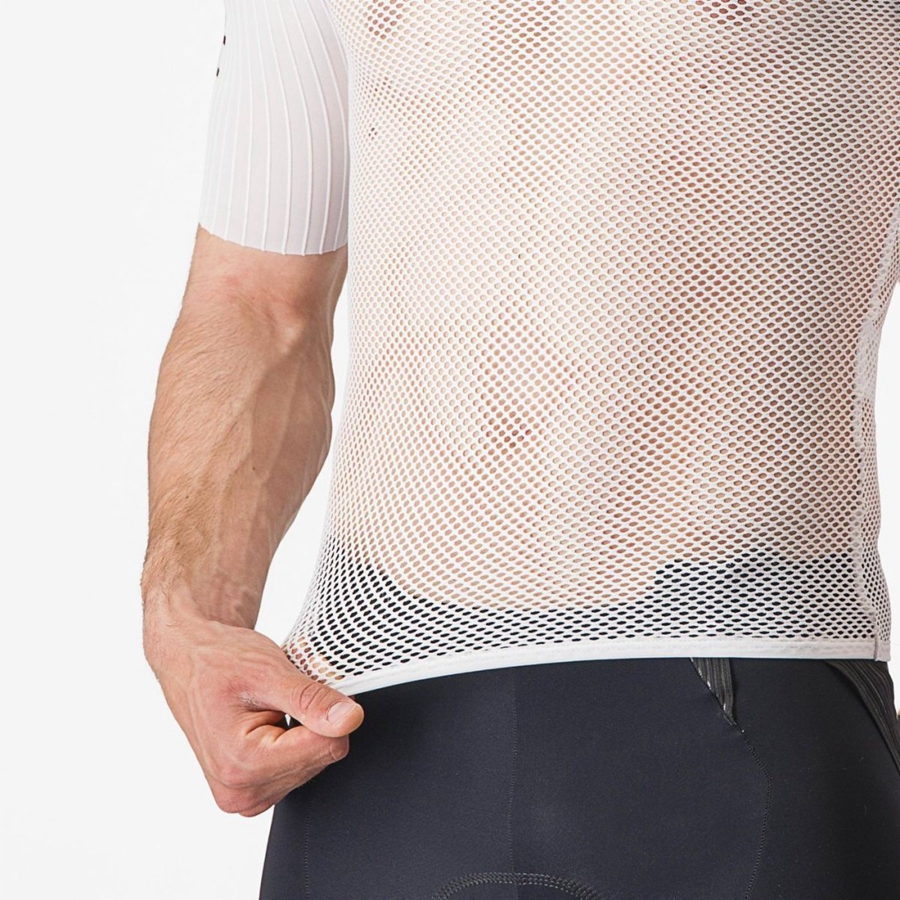 Castelli BOLERO SS Men Base Layer White | ZO5298604