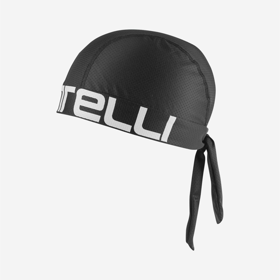 Castelli CASTELLI BANDANA Men Headwear Black / White | CD2167085