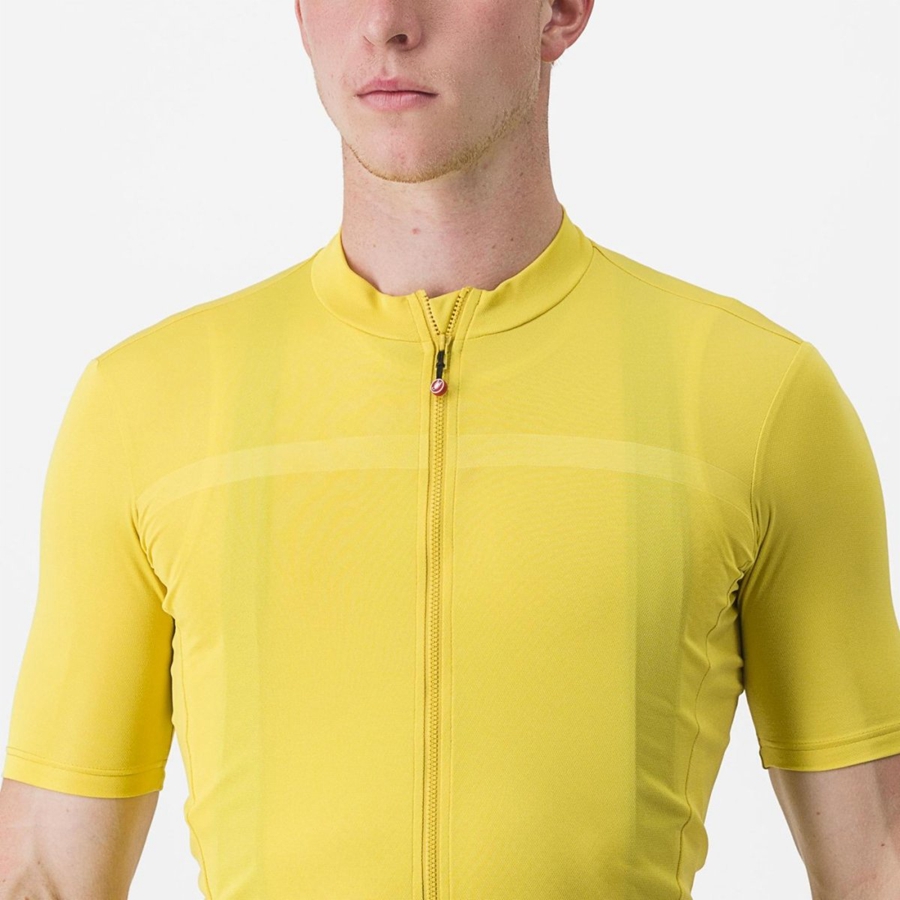 Castelli CLASSIFICA Men Jersey Yellow | RJ9685243