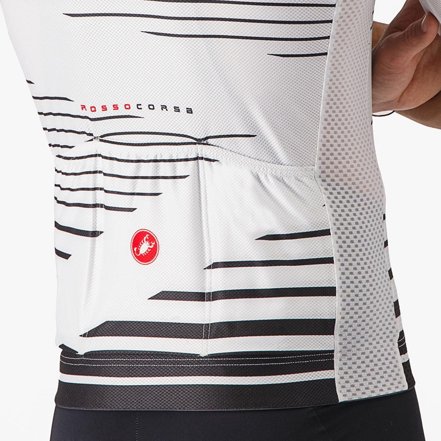 Castelli CLIMBER'S 4.0 Men Jersey White / Black | BX7650841