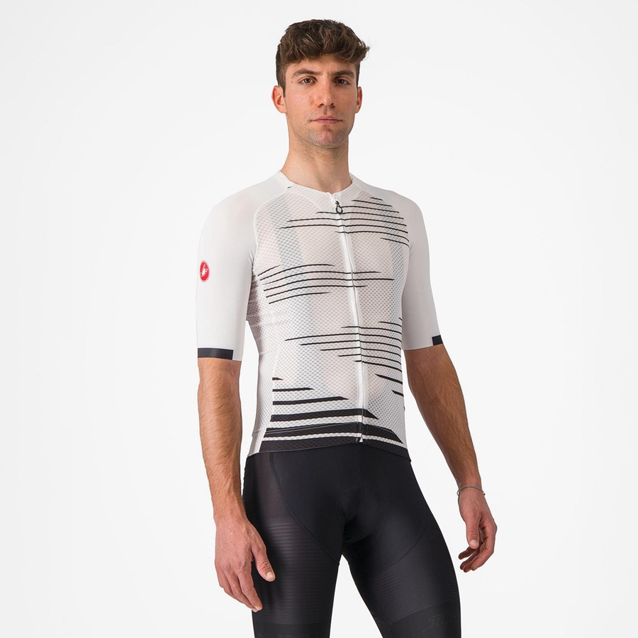 Castelli CLIMBER\'S 4.0 Men Jersey White / Black | BX7650841