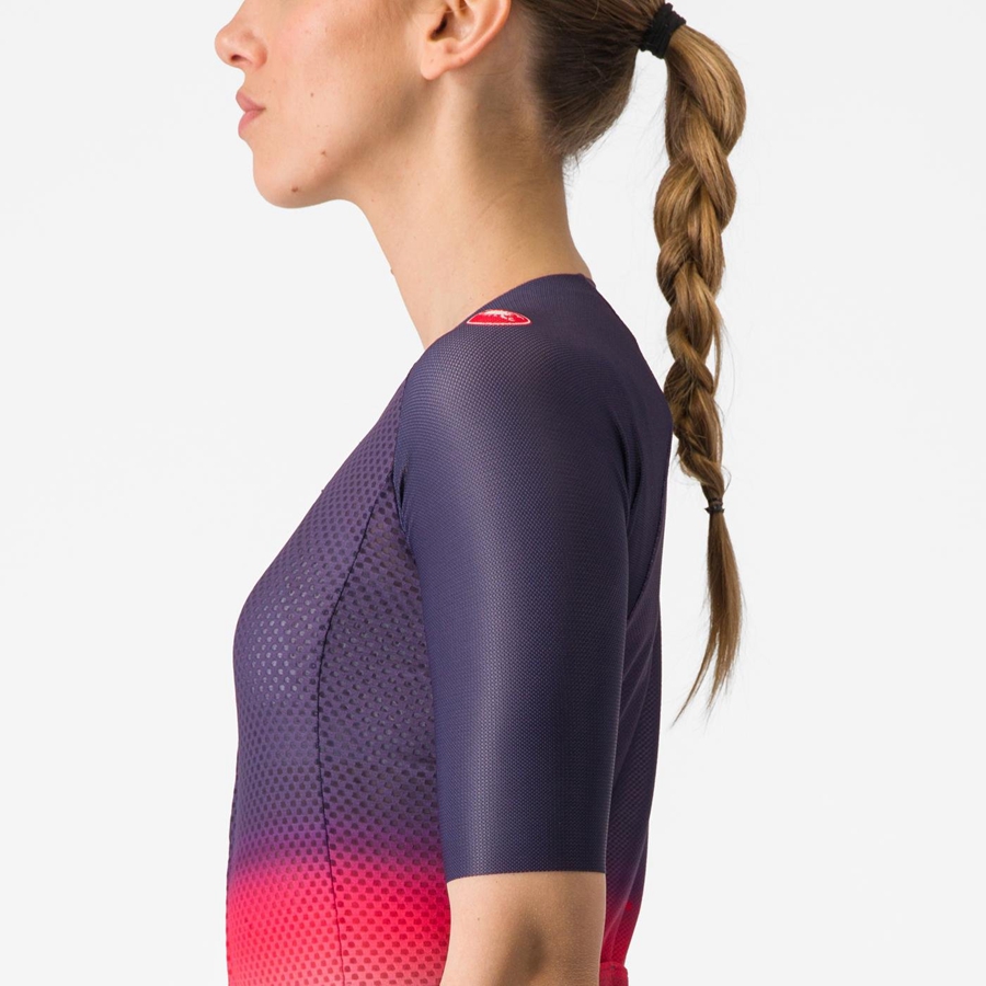 Castelli CLIMBER'S 4.0 W Women Jersey Pink / Orange | PW2685490